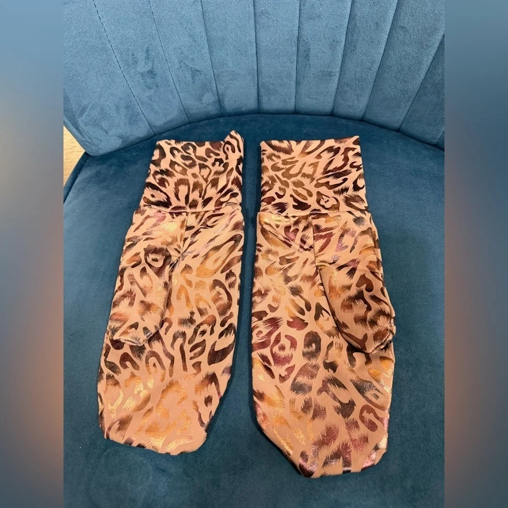 WSI Toasted Fierce Mittens Metallic Leopard L/XL
